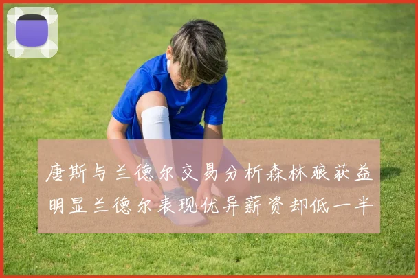 唐斯与兰德尔交易分析森林狼获益明显兰德尔表现优异薪资却低一半